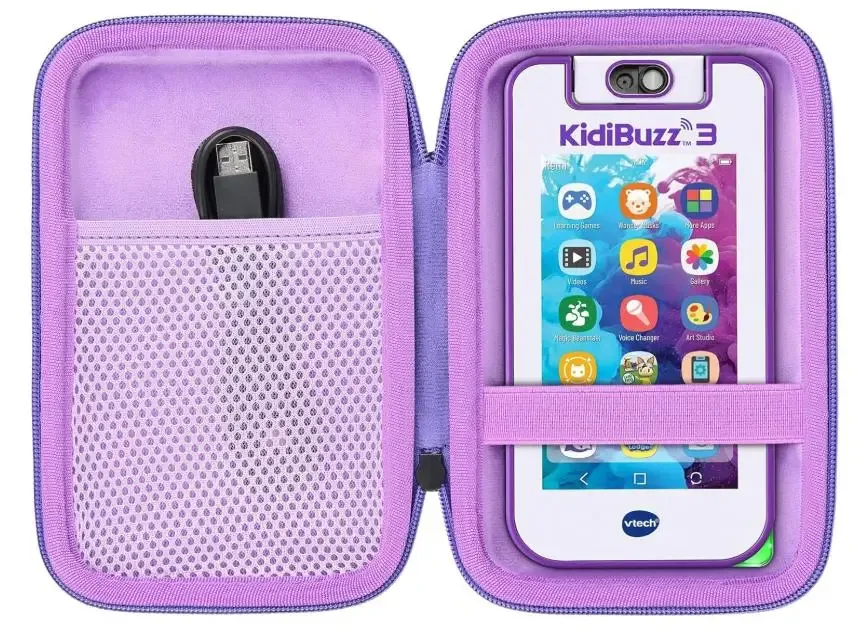 co2CREA Hard Case Replacement for VTech KidiBuzz 3 / KidiBuzz G2 Kids’ Electronics Smart Device KidiConnect