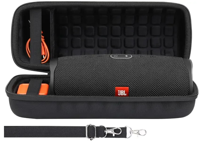 co2CREA Hard Travel Case Replacement for JBL Charge 4 / Charge 5 Waterproof Bluetooth Speaker